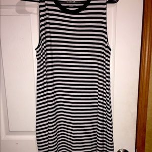 Beautiful black and white dress